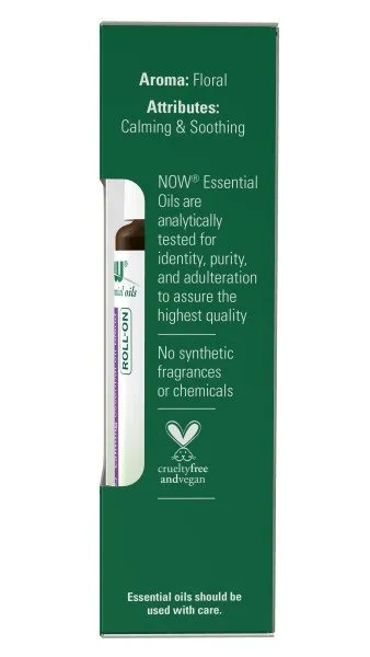 Now Foods Organic Lavender Essential Oil 10 mL Roll-on