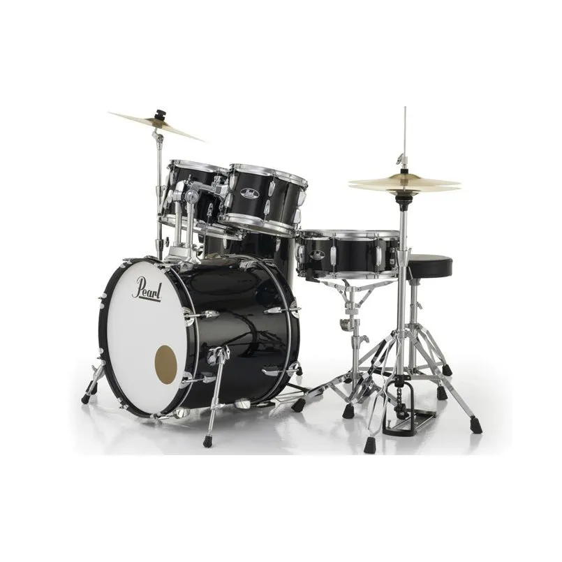 Pearl PDRS505B/C-31X Roadshow-X 20" Fusion Drum Kit Package in Jet Black