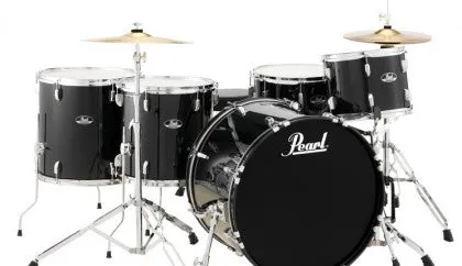 Pearl Roadshow 22" Rock Plus Kit - Jet Black