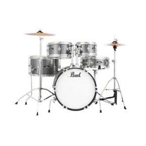 Pearl Roadshow Junior Pack With Hardware, Stool & Cymbals - Grindstone Sparkle