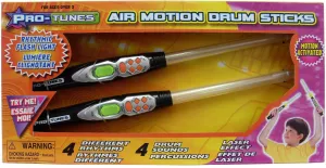 PRO-TUNES AIR MOTION DRUM STICKS