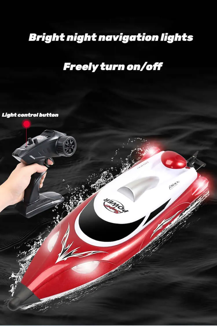 RC Boat & Yacht: High-Speed Remote Boat Toy, 35km/h, Water-Cooled