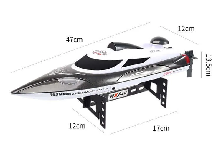 RC Boat & Yacht: High-Speed Remote Boat Toy, 35km/h, Water-Cooled