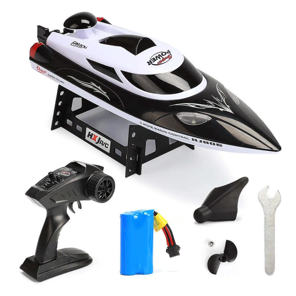 RC Boat & Yacht: High-Speed Remote Boat Toy, 35km/h, Water-Cooled