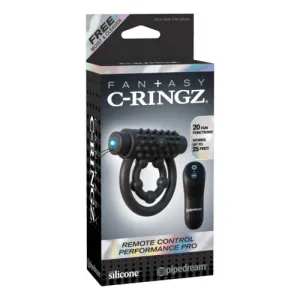 Remote Control Vibrating Cock Ring "Fantasy C-ringz"