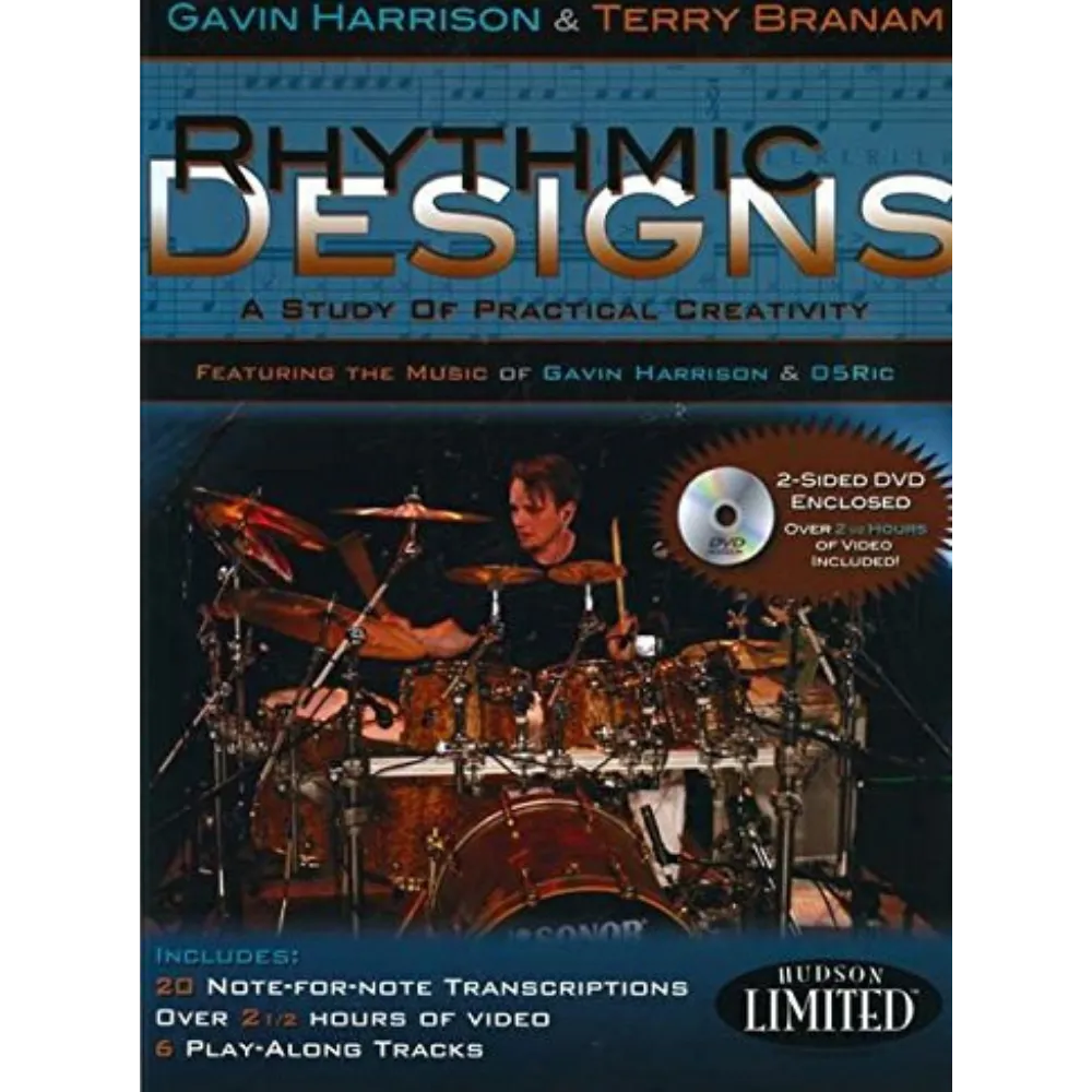 Rhythmic Designs Gavin Harrison & Terry Branam by Hudson Music