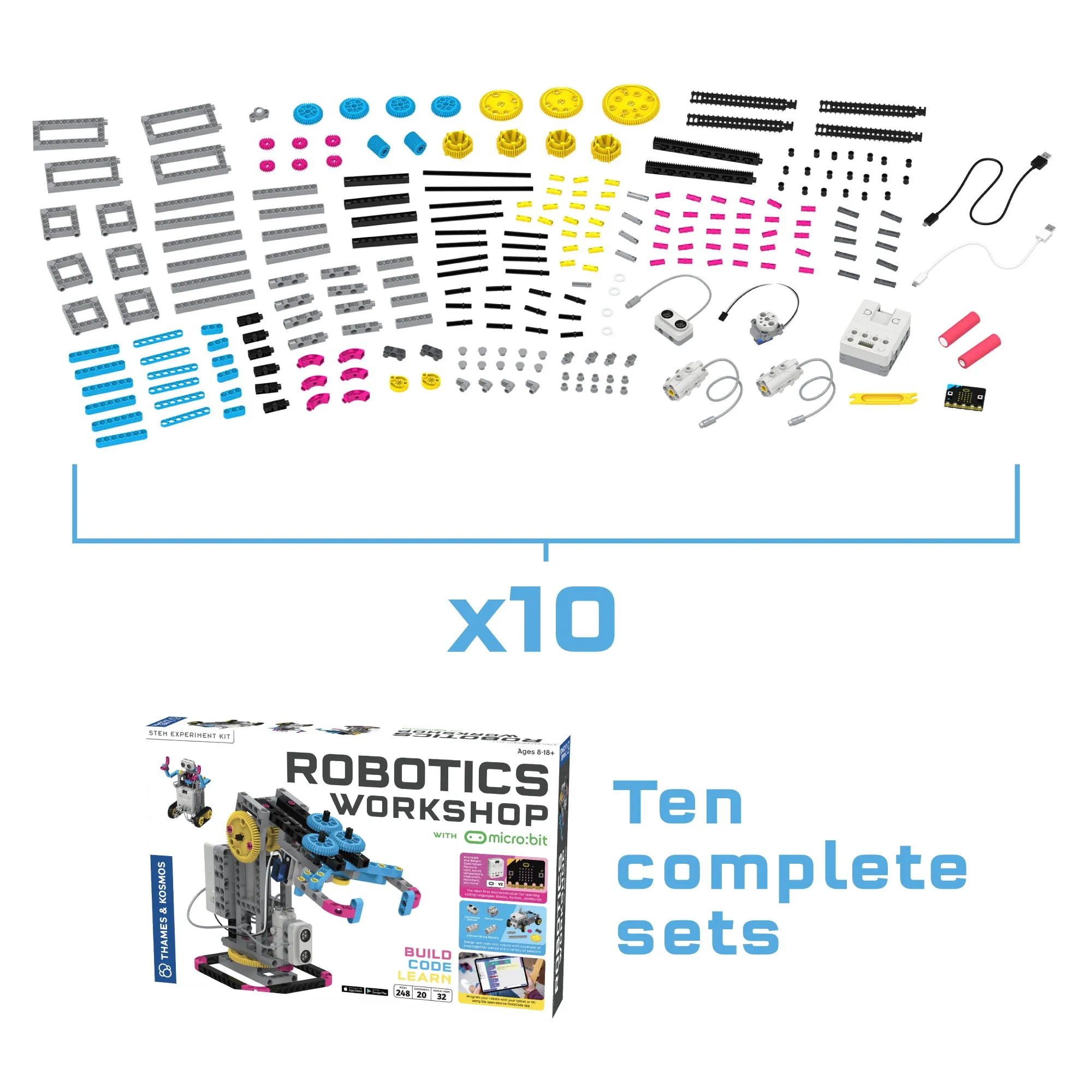 Robotics Workshop with Micro:Bit - Classroom Bundle 10-Pack