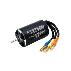 Rocket 2948 brushless rc boat motor 4POLE ￠3.175mm Black (6800 KV)