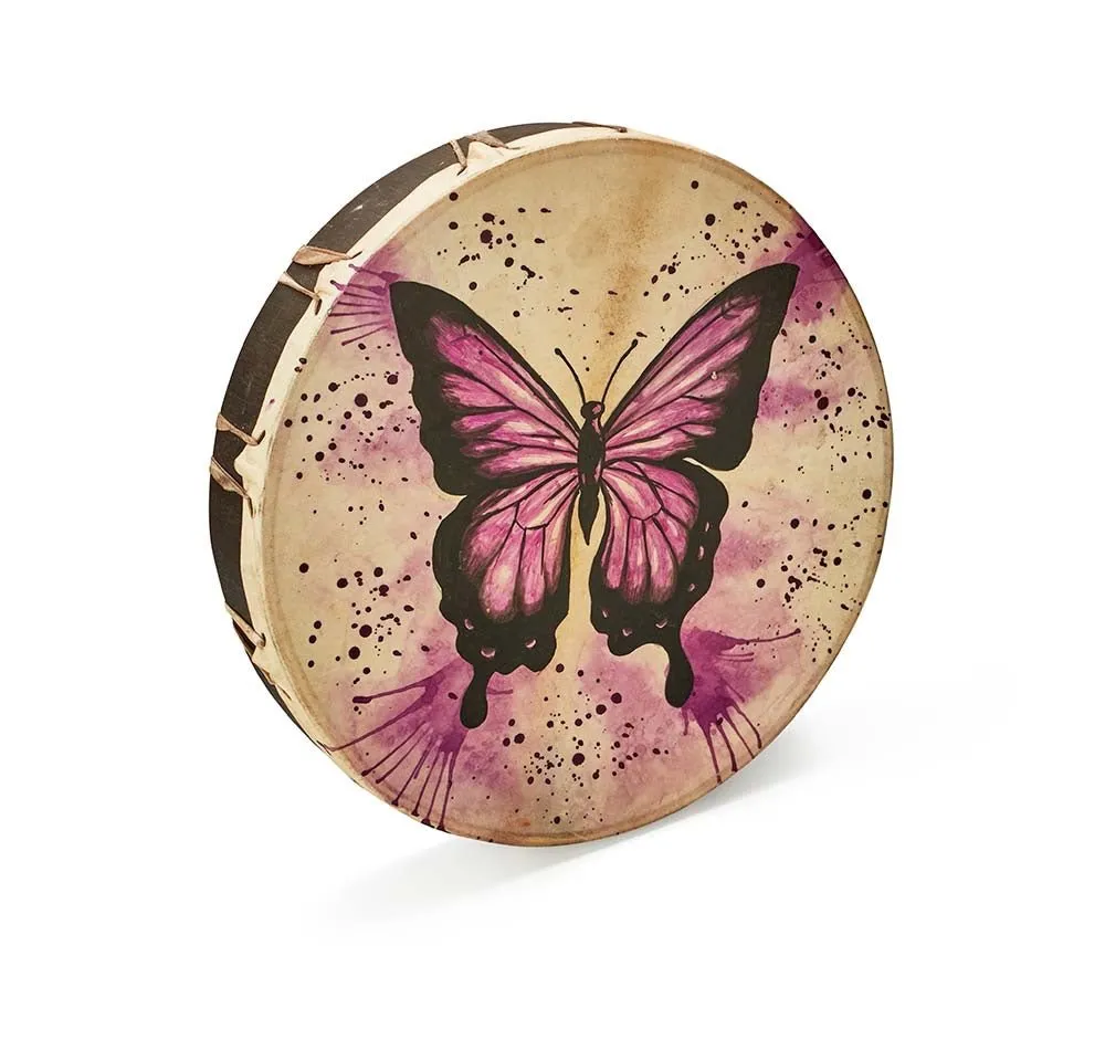 Shamanic Drums Butterfly- 30 cms