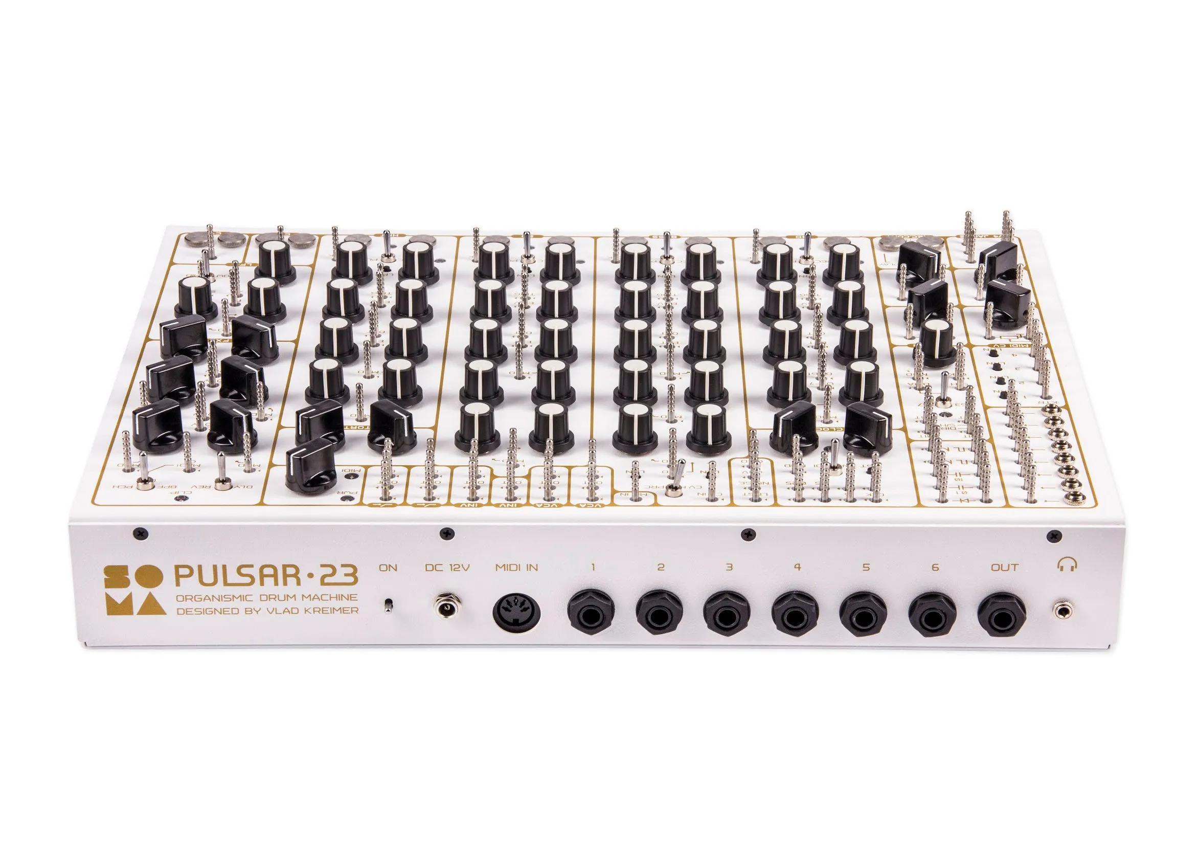 Soma Laboratory Pulsar-23 - Black & White with Gold