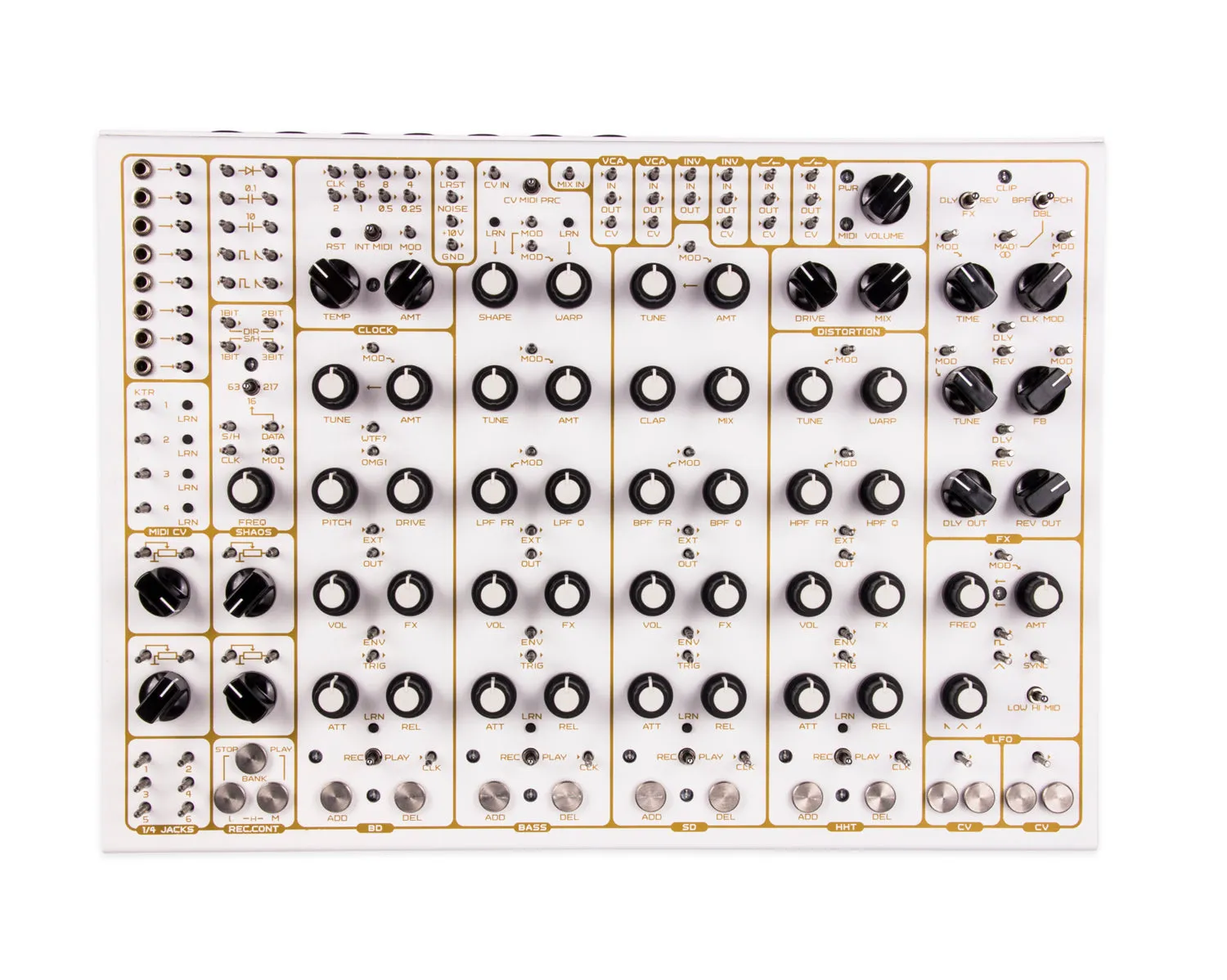 Soma Laboratory Pulsar-23 - Black & White with Gold