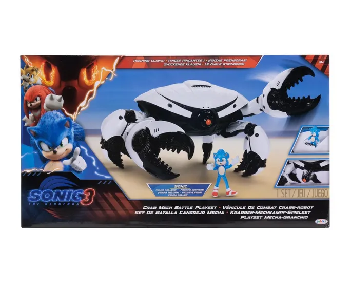 Sonic The Hedgehog: The Movie - Mech Battle Playset