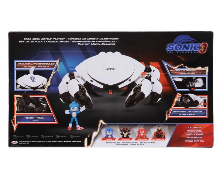 Sonic The Hedgehog: The Movie - Mech Battle Playset