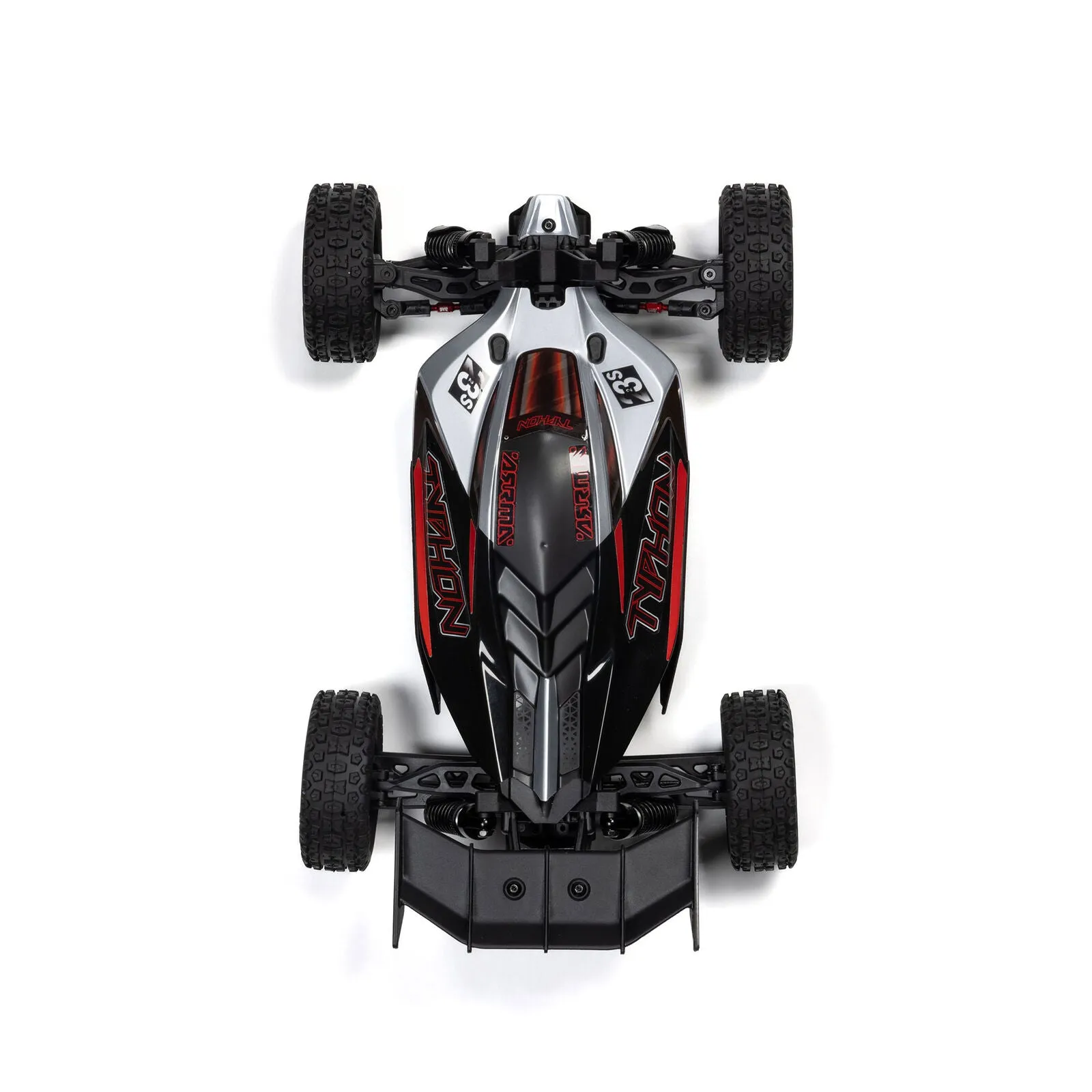 TYPHON GROM 223S BLX Brushless 4X4 Small Scale Buggy RTR, Silver No Battery or Charger