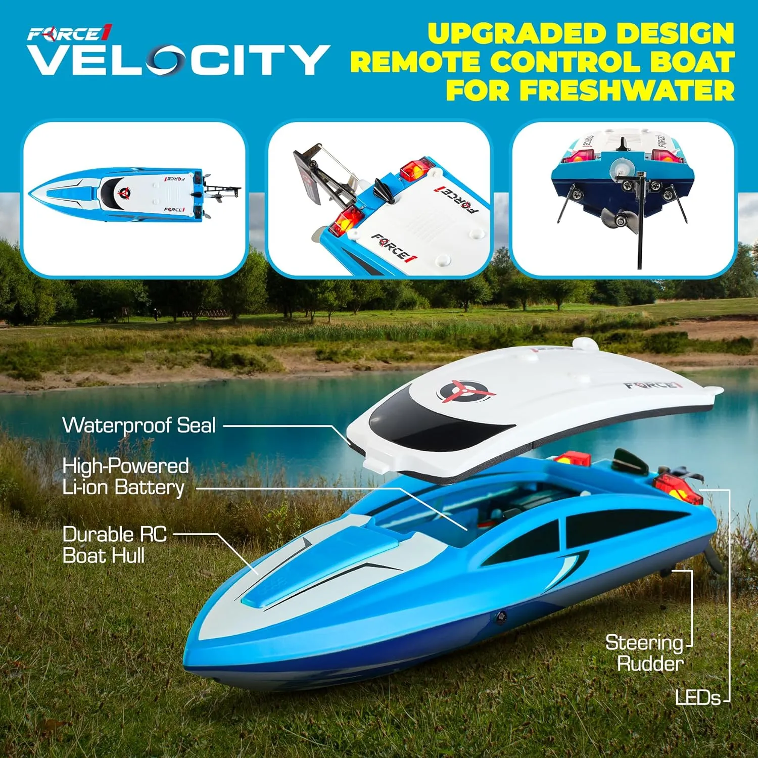 Velocity Boat Small - Blue