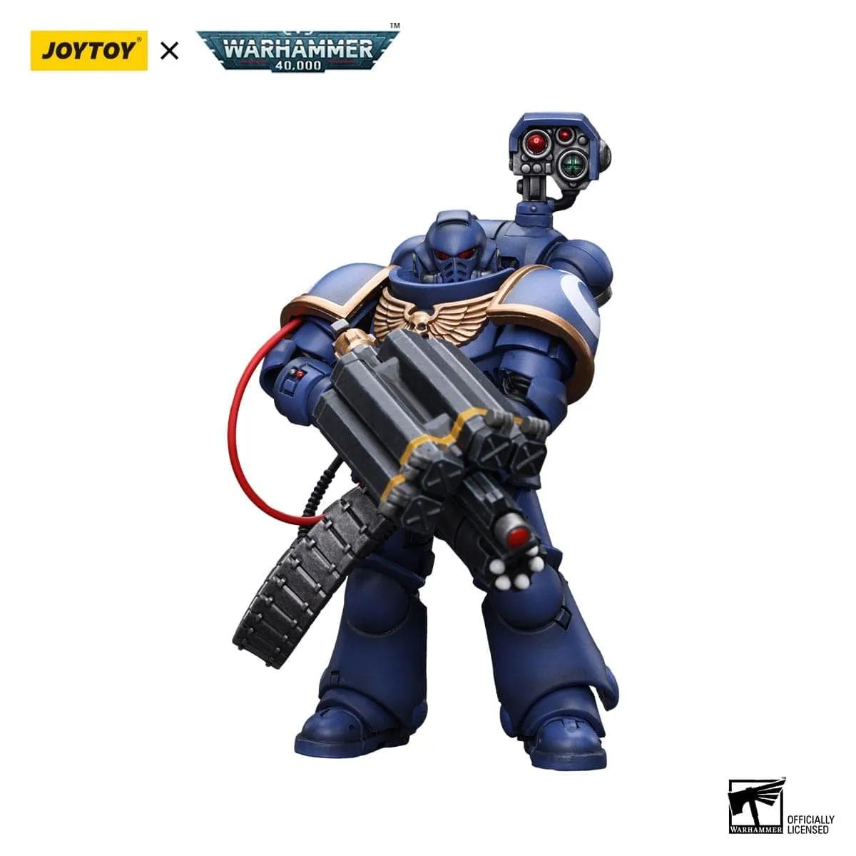 Warhammer 40k Action Figure 1/18 Ultramarines Desolation Marine with Castellan Launcher (Superfrag) 12 cm