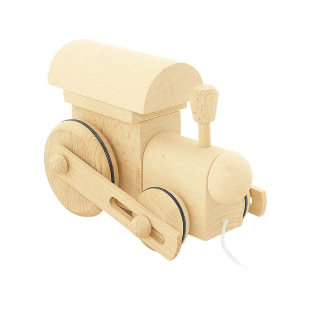 Wooden Pull Along Train - Frederik