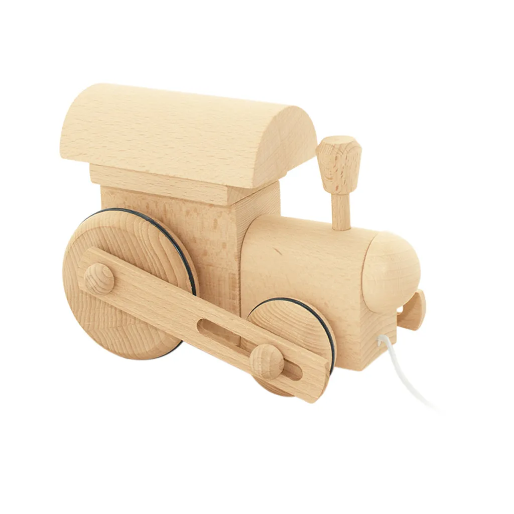 Wooden Pull Along Train - Frederik