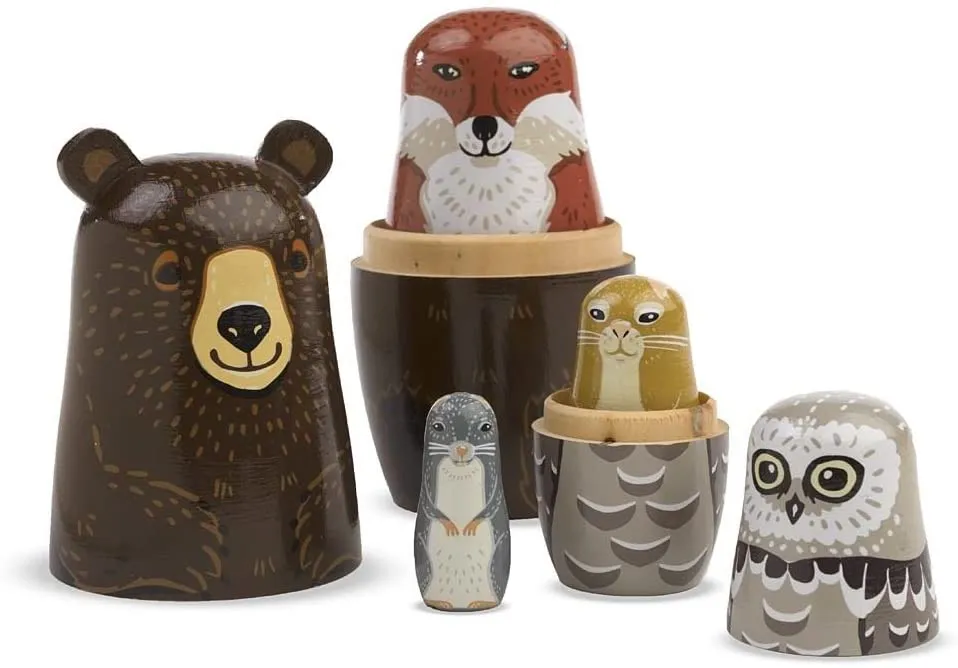 Woodland Nesting Dolls