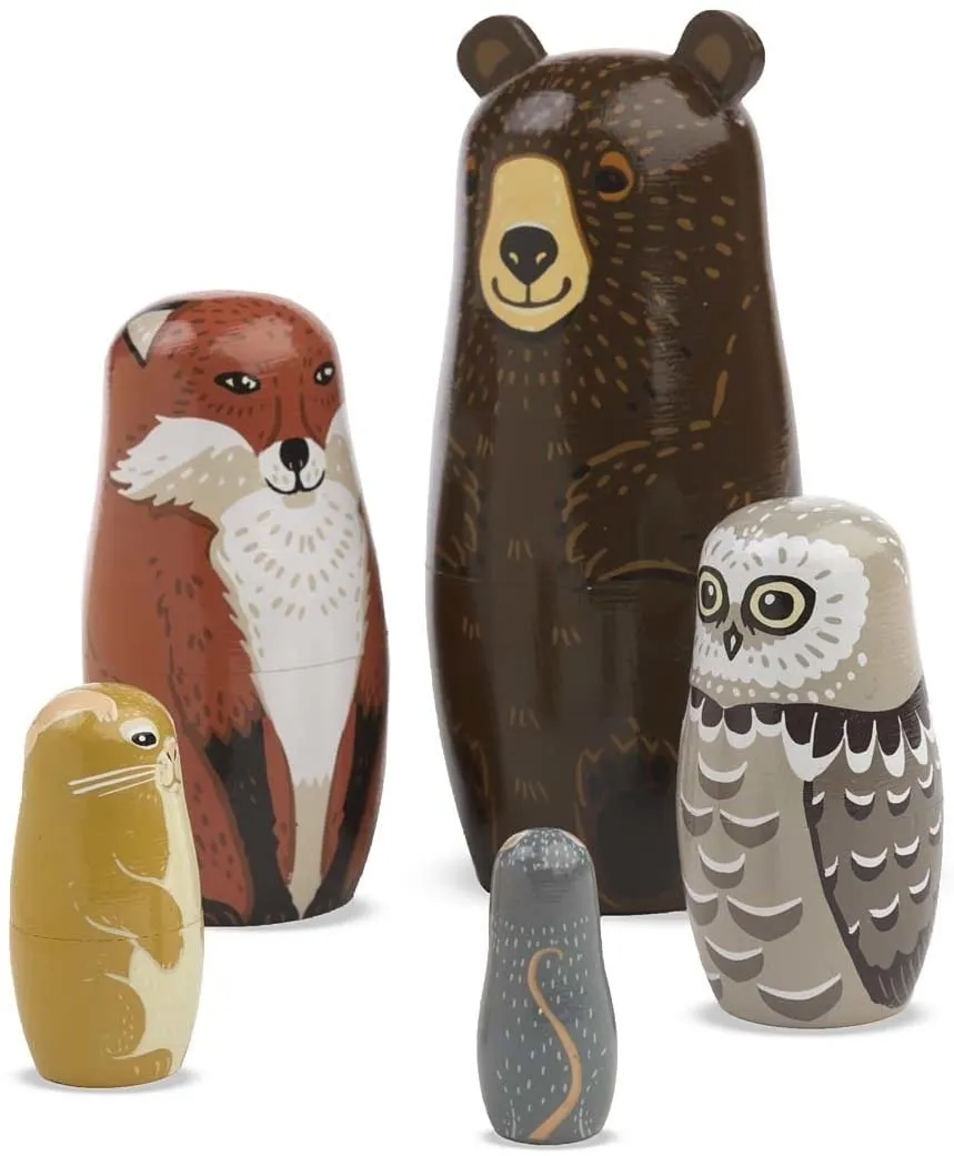 Woodland Nesting Dolls