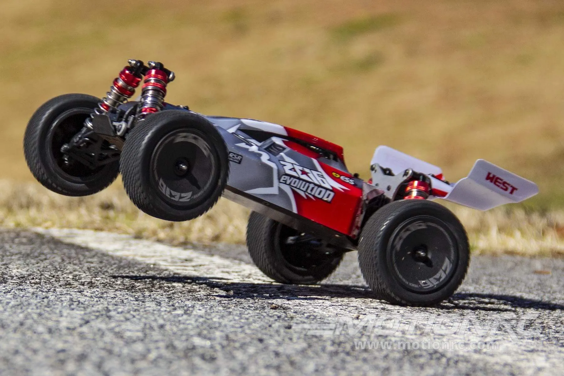 XK High Speed Red/White 1/14 Scale 4WD Buggy - RTR