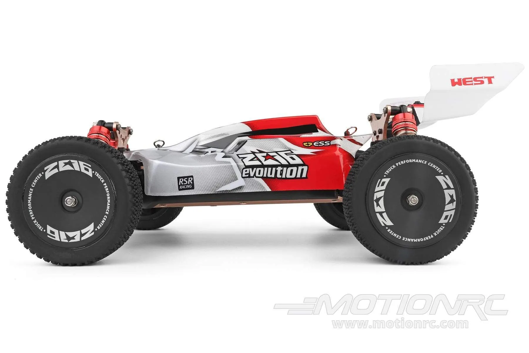 XK High Speed Red/White 1/14 Scale 4WD Buggy - RTR