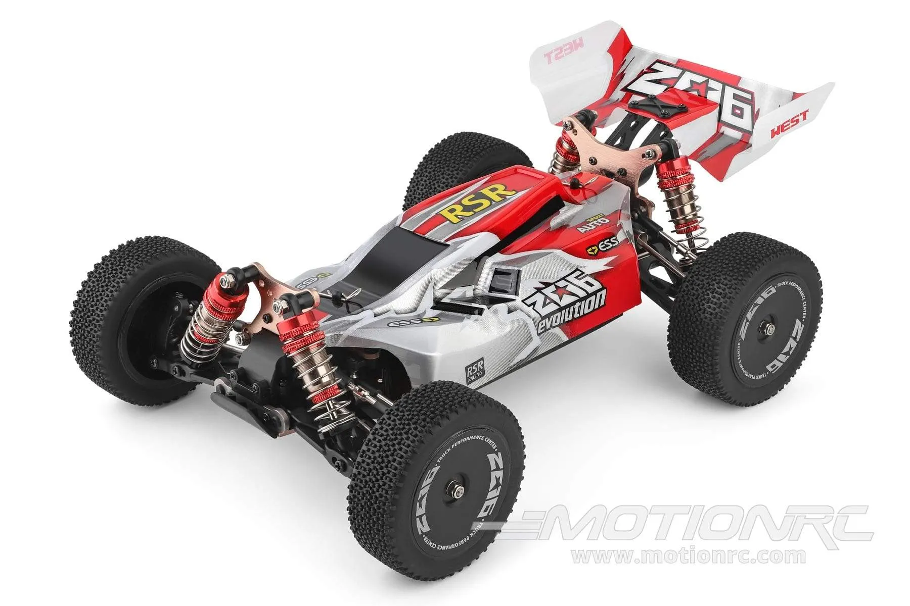 XK High Speed Red/White 1/14 Scale 4WD Buggy - RTR