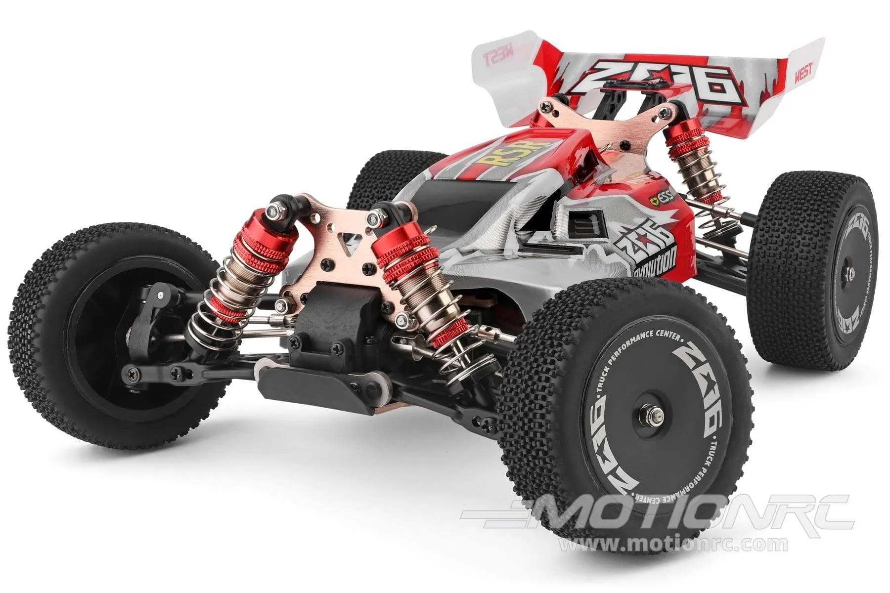 XK High Speed Red/White 1/14 Scale 4WD Buggy - RTR