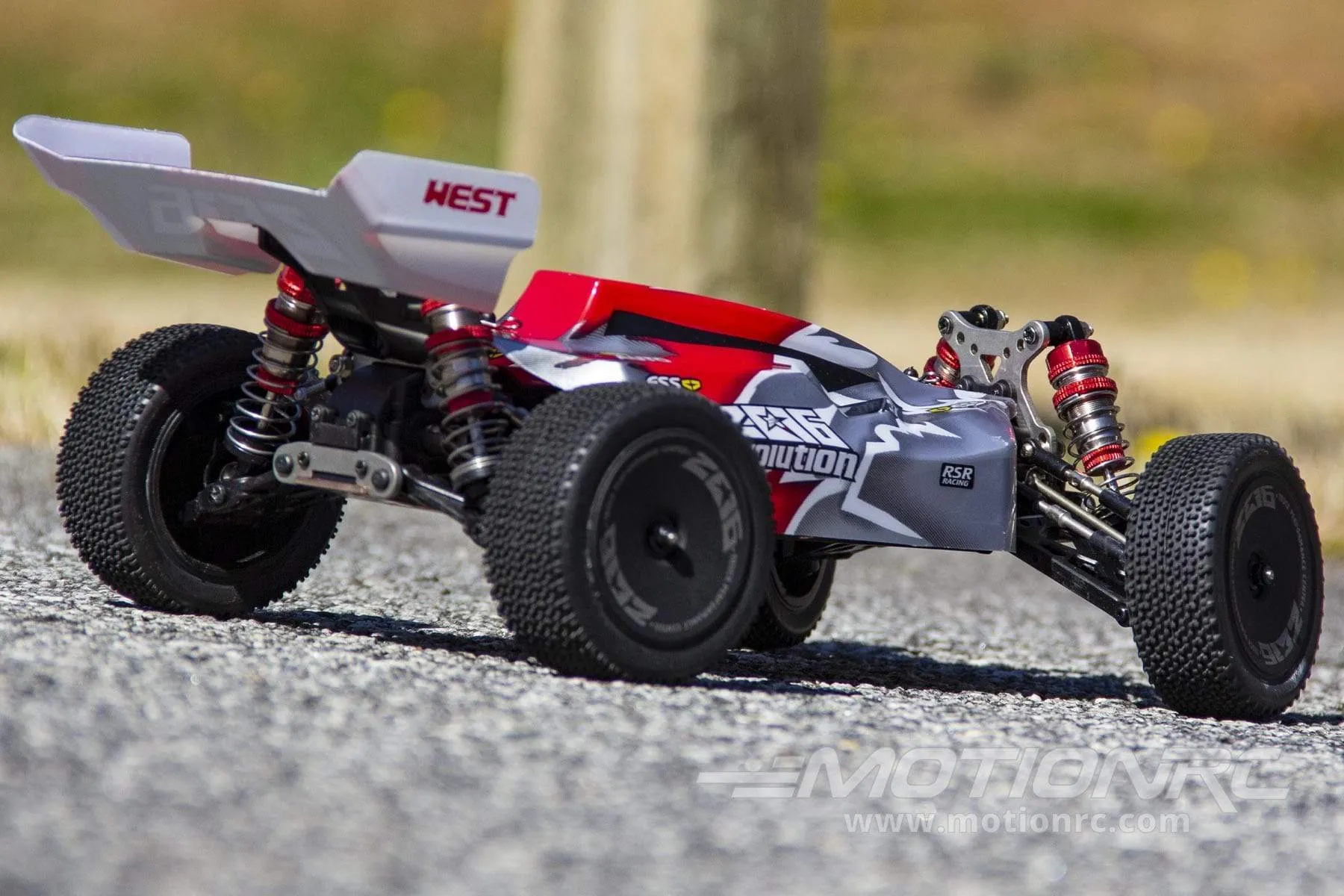 XK High Speed Red/White 1/14 Scale 4WD Buggy - RTR